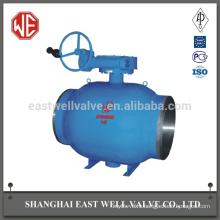 Control ball valves fully welded ball valve